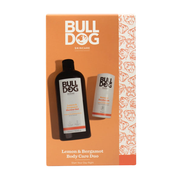 Bulldog Men's Lemon & Bergamot Bodycare Gift Set