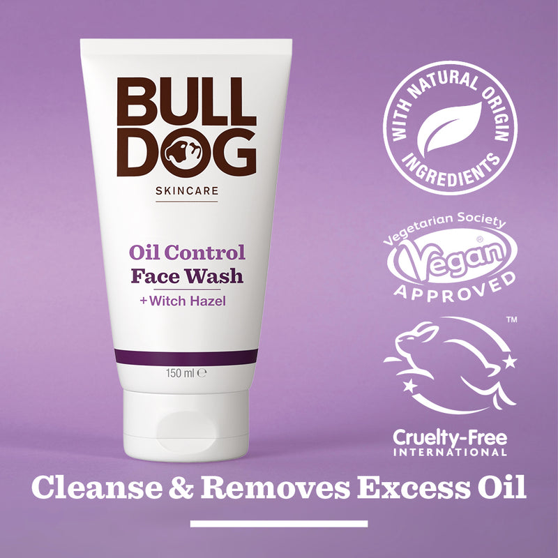 Bulldog Men's Oil Control Face Wash