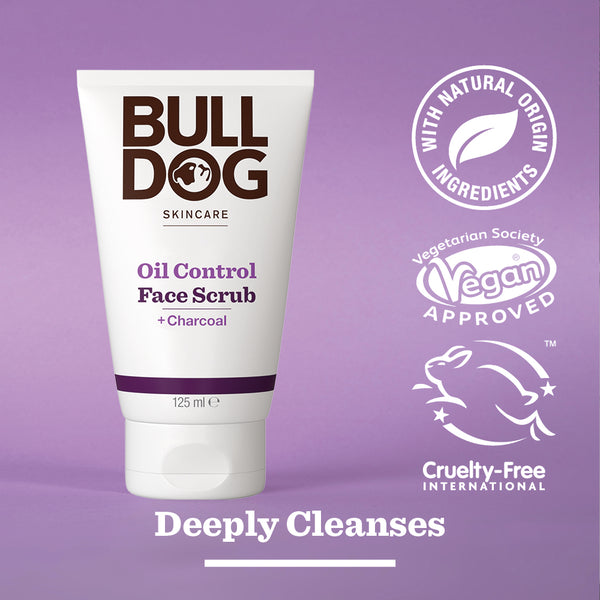 Bulldog Men's Oil Control Face Scrub