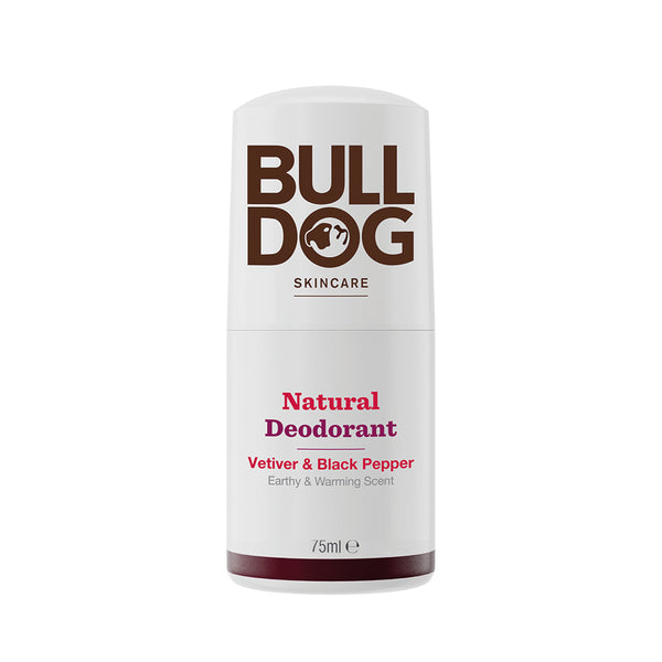 Bulldog Men's Vetiver & Black Pepper Natural Deodorant