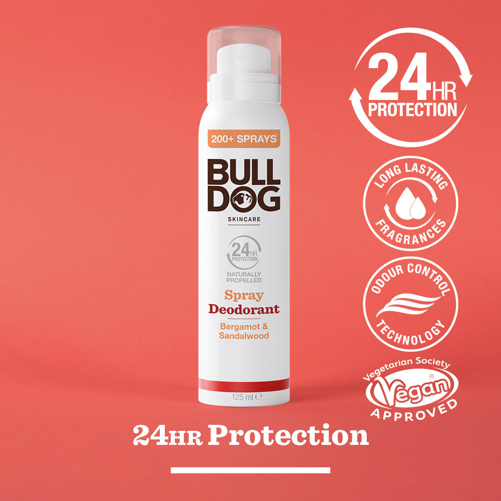 Bergamot & Sandalwood Spray Deodorant